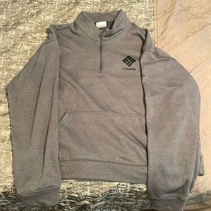 Columbia 1/4 zip crop-style long sleeve